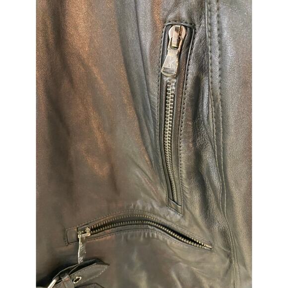 Lauren Ralph Lauren Metalic Moto Jacket Women's 3X NEW - Picture 5 of 12